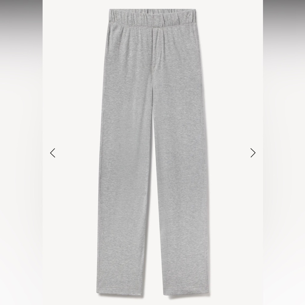 Eterne Loungewear Set Pants And Long-Sleeve T-Shirt Size M Heather Charcoal Grey - Picture 7 of 16